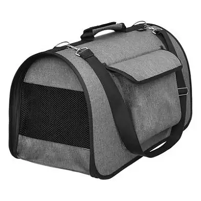 Lelap сумка-переноска "Шатои" для кошек и собак, серый
