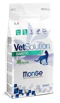 Monge VetSolution Cat Diabetic сухой корм для кошек при сахарном диабете