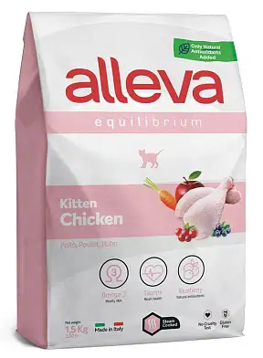 Alleva Equilibrium Cat сухой корм для котят с курицей