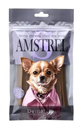 Купить amstrel dental жевательное лакомство для собак мелких пород